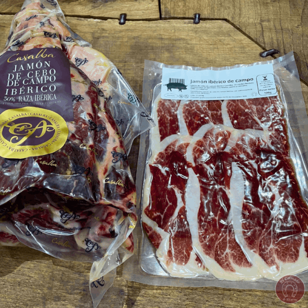 Jamón ibérico de campo Casalba