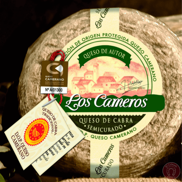 Queso Camerano DOP Cabra Semicurado Cabra Curado de Los Cameros