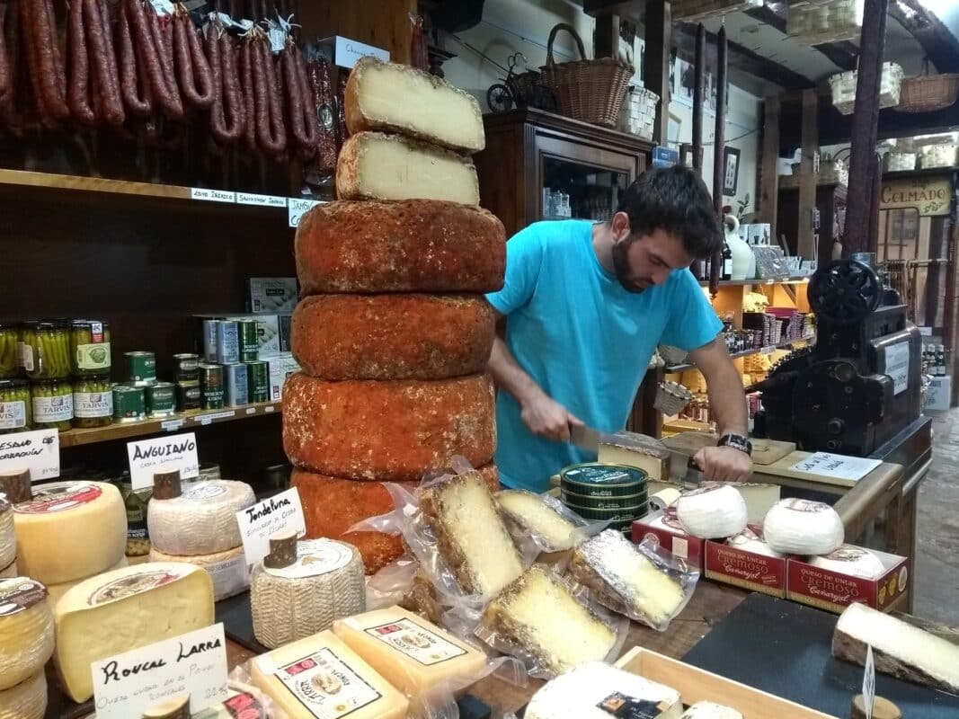 Mesa de Queso El Colmado de Ezcaray