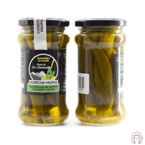 Guindillas riojanas en aceite cosecha propia
