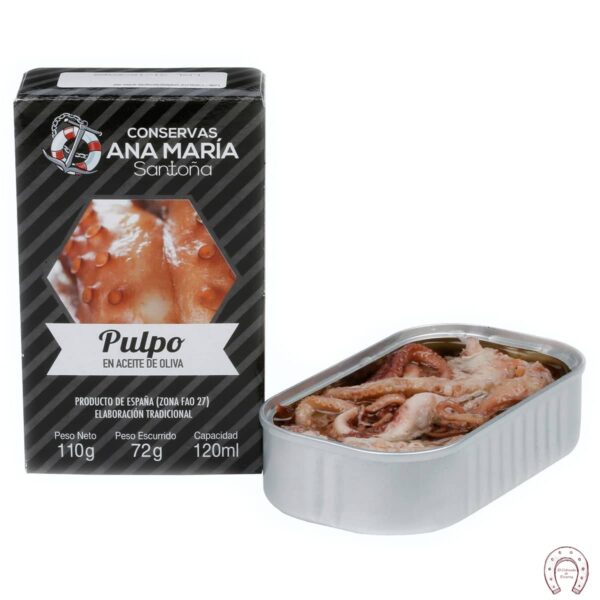 Pulpo en aceite de oliva