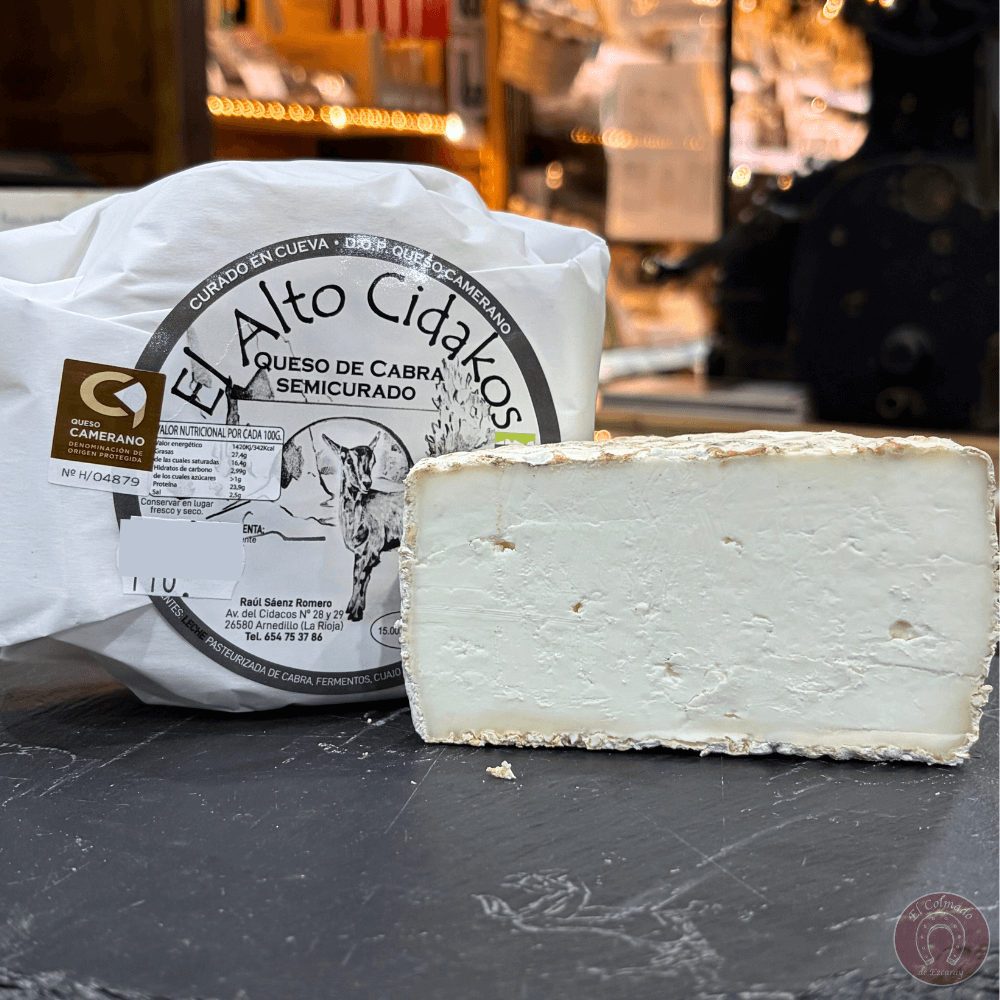 Queso Cabra DOP Camerano Alto Cidakos La Rioja