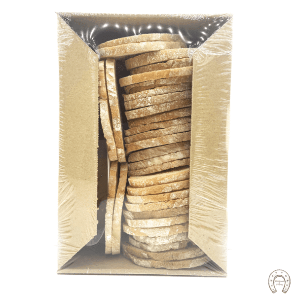 Pan tostado de cristal