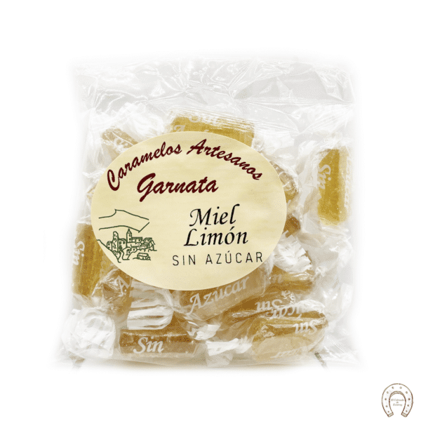 Caramelos de miel y limón sin azucar