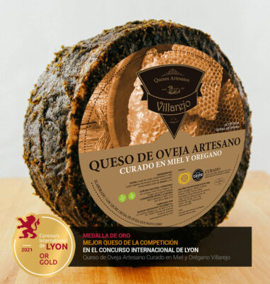 Queso oveja curado en Miel y Orégano Villarejo