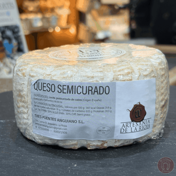 Queso Anguiano semicurado - Tres Puentes