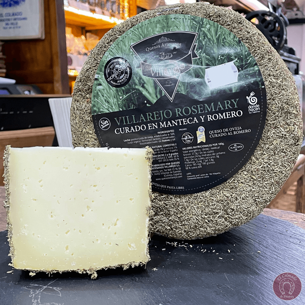 Queso oveja curado al Romero Villarejo