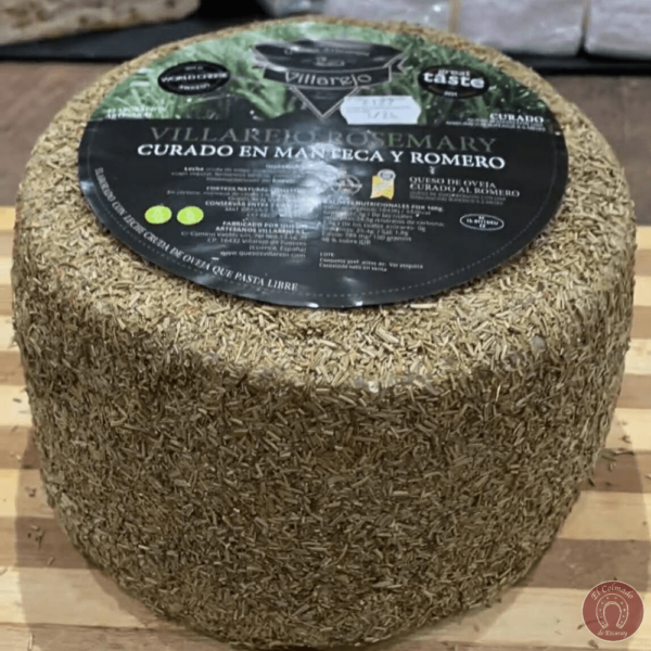 Queso oveja curado al Romero Villarejo