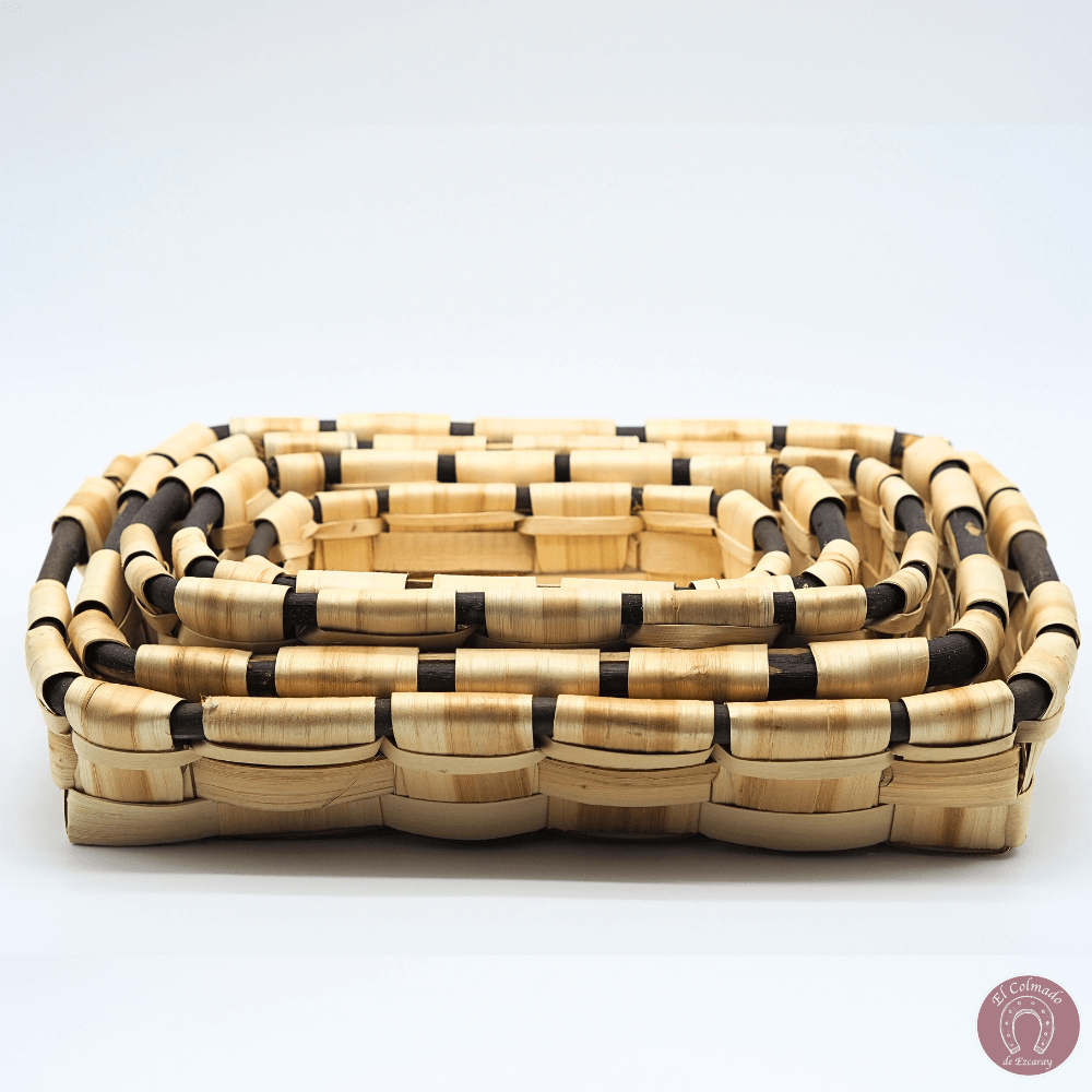 Bandeja madera castaño