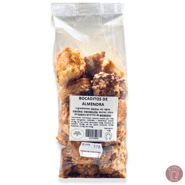 Bocaditos de almendra La Rioja