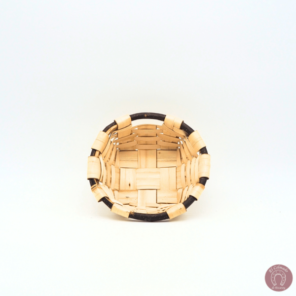 Cesto Bajo Madera Castaño 0