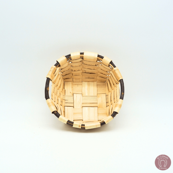 Cesto Bajo Madera Castaño 1