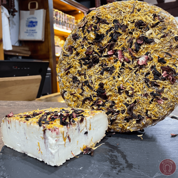 Queso con miel y flores - Roca de Cabra Ortigosa Cameros