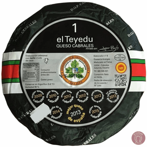 Queso El Teyedu Cabrales DOP Pepe Bada
