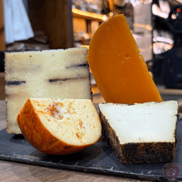 Tabla de queso de Halloween