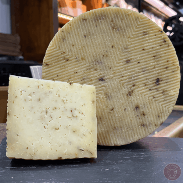 Queso con boletus Don Apolonio