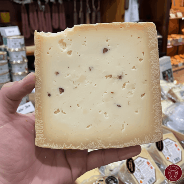 Queso con boletus Don Apolonio