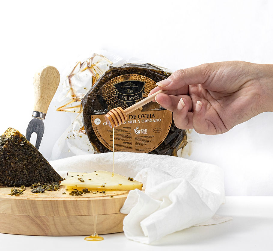 Miel y orégano Queseria Villarejo