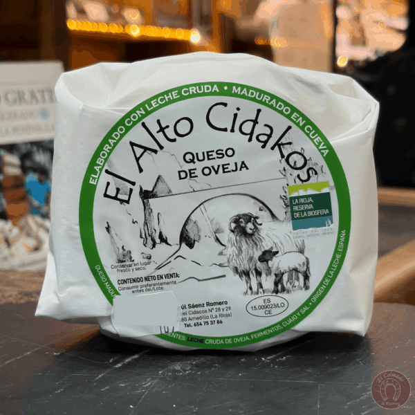 Queso Oveja Alto Cidakos (La Rioja) - Entero 700g