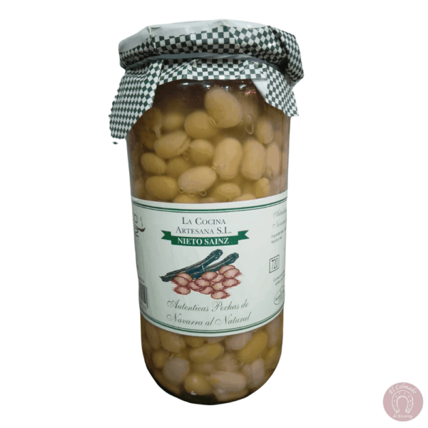 Pochas de Navarra al natural