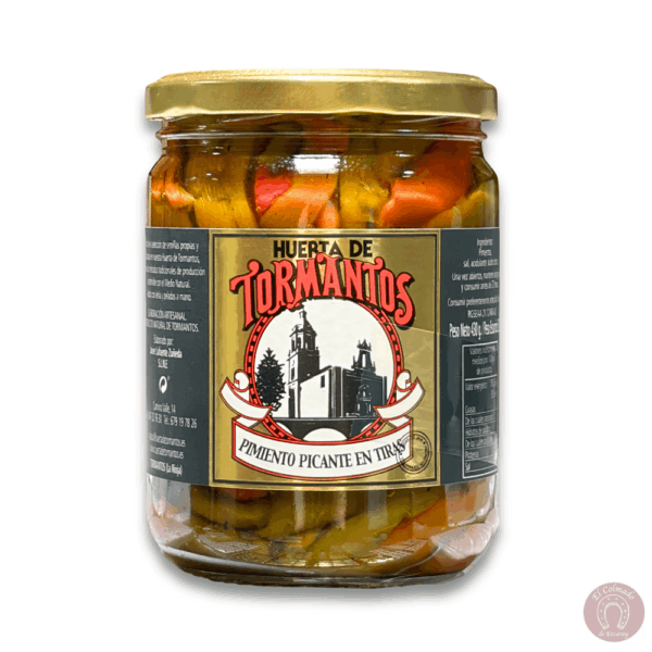 Pimiento entreverado Tormantos (La Rioja) - Picante, Tarro